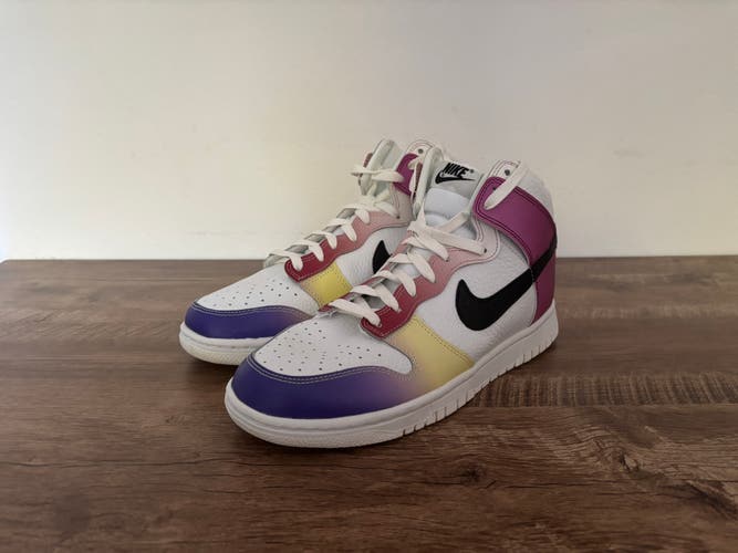 Wmns Dunk High 'Multi-Color Gradient' Side 10.5 Women’s