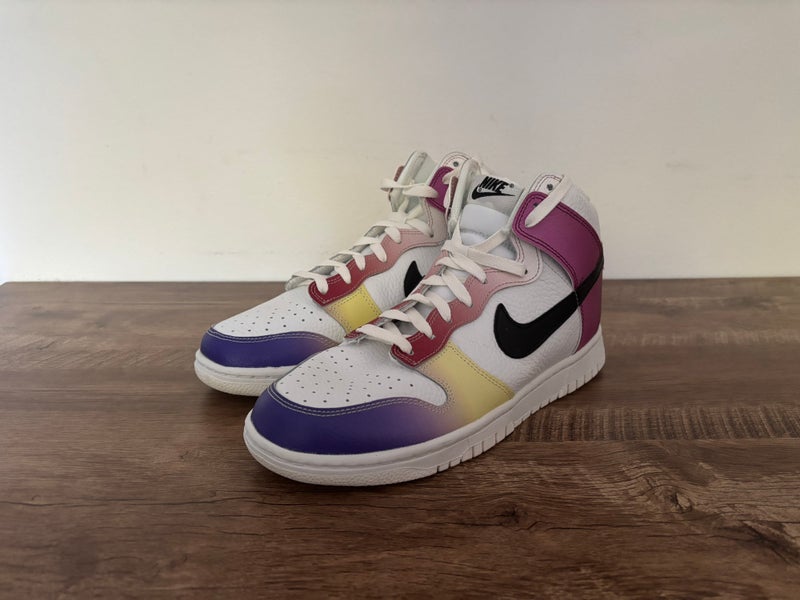 Wmns Dunk High 'Multi-Color Gradient' Side 10.5 Women’s