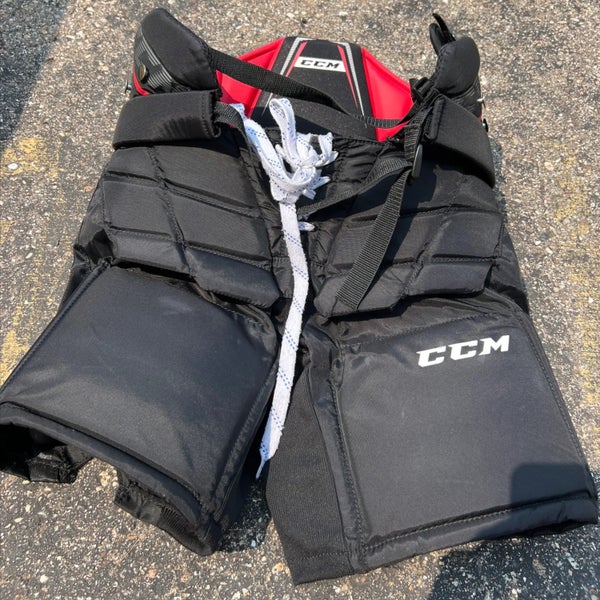 Junior Large CCM Axis A1.5 Hockey Goalie Pants (Used)