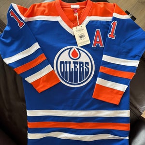 Mitchell & Ness Mark Messier Edmonton Oilers Jersey XL NWT