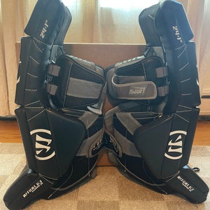 Warrior 24 + 1” goalie pads