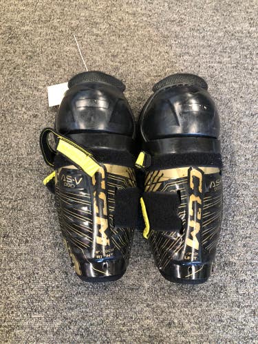 Youth CCM ASV Pro Shin Pads 8" (Used)
