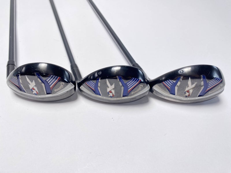 Callaway XR Hybrid Set 4 5 6 22* 25* 28* Project X 5.5 50g Regular Mens RH