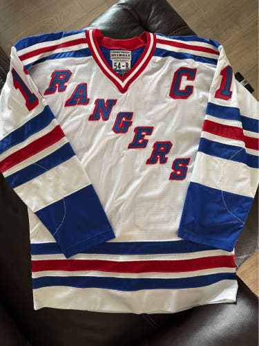 Starter New York Rangers Centre Ice Mark Messier Pro Jersey
