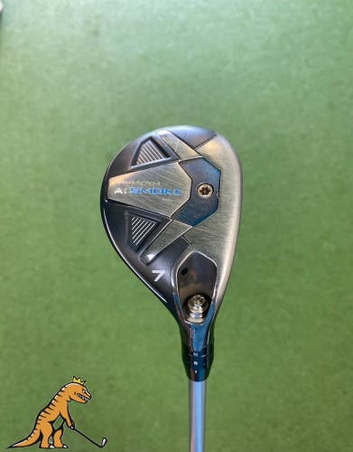 Used Callaway Ai Smoke HL 30* 7 Hybrid Aldila Ascent 50g Graphite Senior Flex