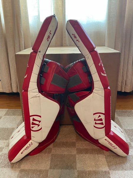 28"  Warrior Ritual G3 Classic Goalie Leg Pads (Used)