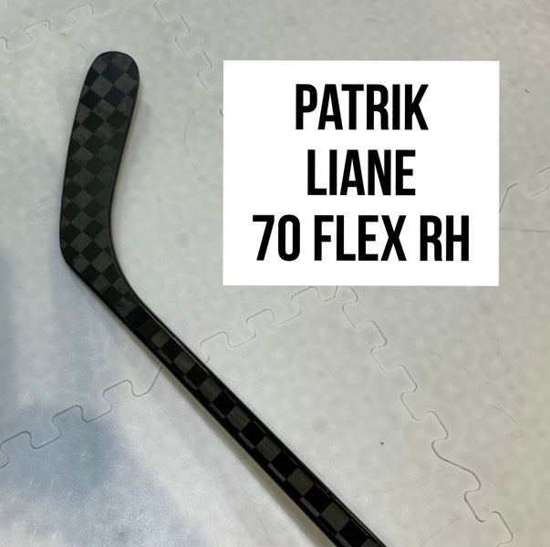 Senior(1x)Right Liane 70 Flex Toe Pattern ProBlackStock™ Unbranded Pro Stock Hockey Sticks