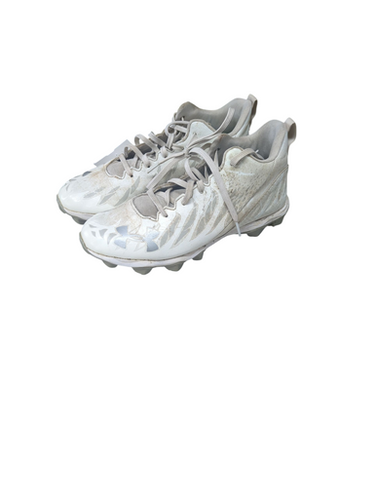 Used Under Armour Youth FB Cleats White Youth 06.5 11833-S000165202