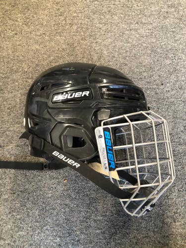 Black Large Bauer IMS 5.0 Helmet (Used)