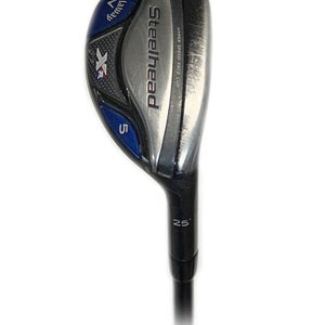 Callaway SteelHead XR 25* 5 Hybrid/Rescue Graphite Project X Hzrdus 5.5 58g