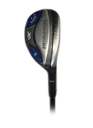 Callaway SteelHead XR 25* 5 Hybrid/Rescue Graphite Project X Hzrdus 5.5 58g