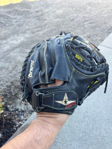 All-Star 34 Inch Catchers Mitt!  Brand New, But Fully Broken In