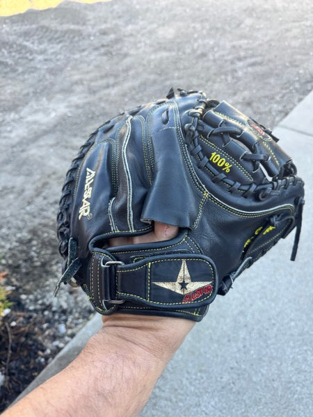 All-Star 34 Inch Catchers Mitt!  Brand New, But Fully Broken In