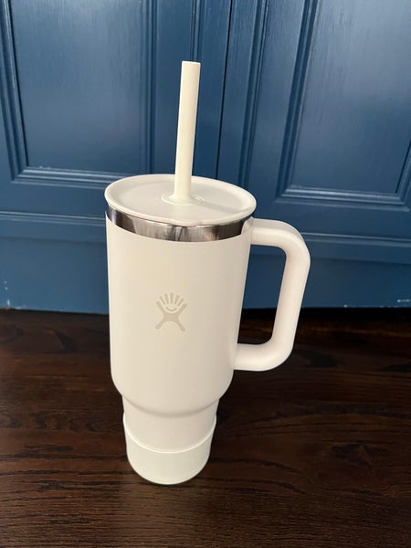 Hydro Flask 40 oz Travel Tumbler ivory additional silicon bottle Boots!