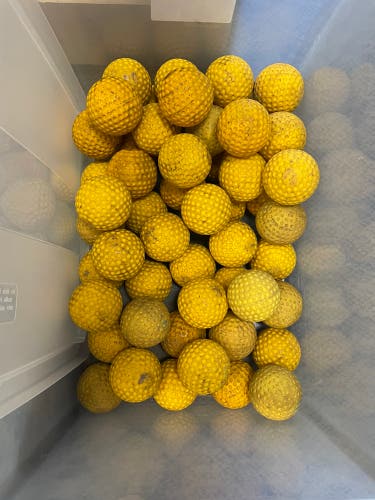 Pitching machine balls