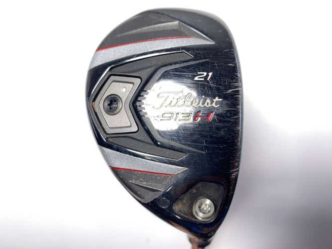 Titleist 913 H Hybrid 21* Mitsubishi Rayon Bassara 60HYB Hi Regular Mens RH