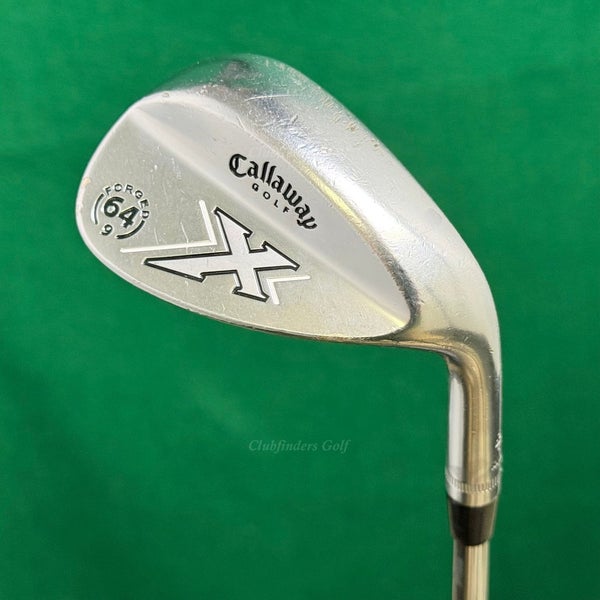 Callaway X Forged Chrome 64-9R 64 Lob Wedge Callaway X Forged Steel Wedge Flex