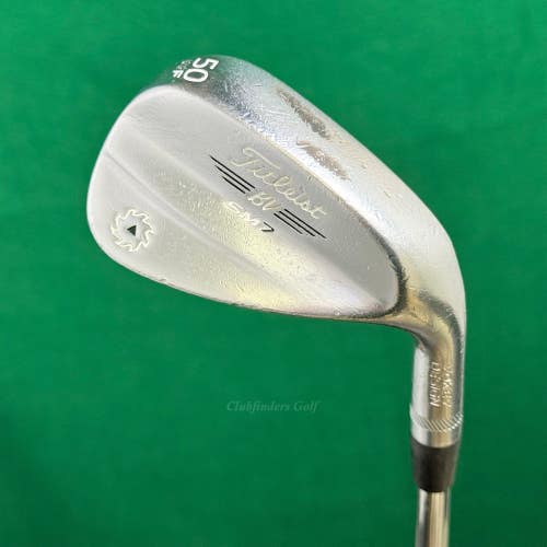 Titleist Vokey SM7 Tour Chrome 50-8F 50 Gap Wedge Nippon NS Pro Steel Wedge