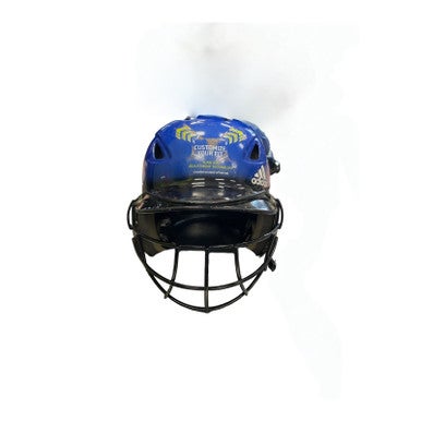 Used Adidas CLIMA COOL Batting Helmet w/Mask Royal Blue Fits all 11859-S000024077