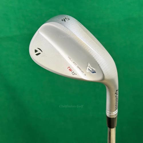 TaylorMade Milled Grind 3 Chrome 56-TW12 56 Sand Wedge DG S200 Steel Stiff