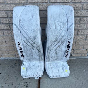 Intermediate Large Bauer Vapor 3X Goalie Leg Pads (Used)