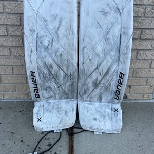Senior Small Bauer Vapor X5 Pro Goalie Leg Pads (Used)
