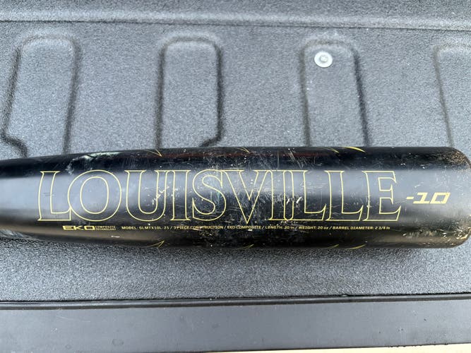 2021 Louisville Slugger Meta Composite USSSA Certified Bat (-10) 20 oz 30" (Used)