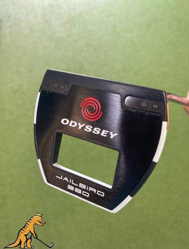 Tour Issue Odyssey Jailbird 380 36 Mallet Putter Counter Balance