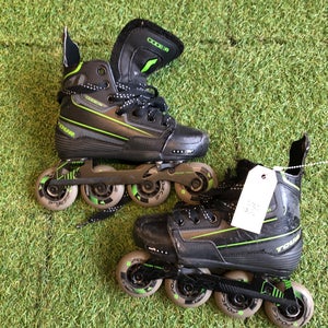 Junior Tour Code 9 Inline Skates Regular Width Size 1.0 (Used)