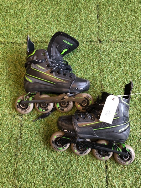 Junior Tour Code 9 Inline Skates Regular Width Size 1.0 (Used)