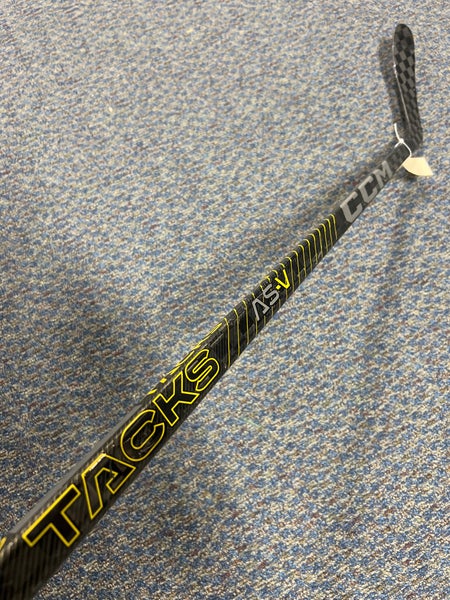 Junior CCM Tacks AS-V Hockey Stick Left Hand P28 (Used)