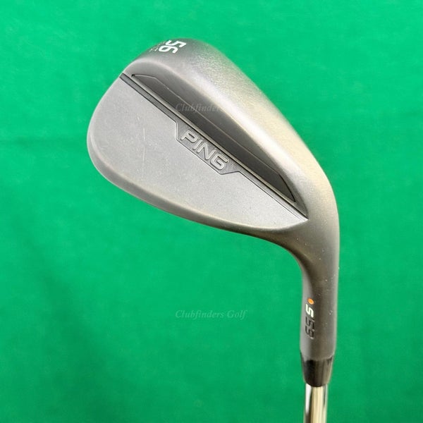 Ping S159 Black Orange Dot 56-S12 56 Sand Wedge Nippon Z-Z115 Steel Wedge Flex