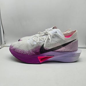 NEW Nike ZoomX VaporFly Next% 3 NBY DV4129-104 White Purple Mens Size 15