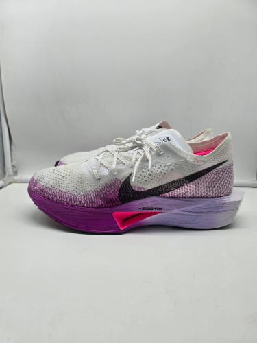 NEW Nike ZoomX VaporFly Next% 3 NBY DV4129-104 White Purple Mens Size 15