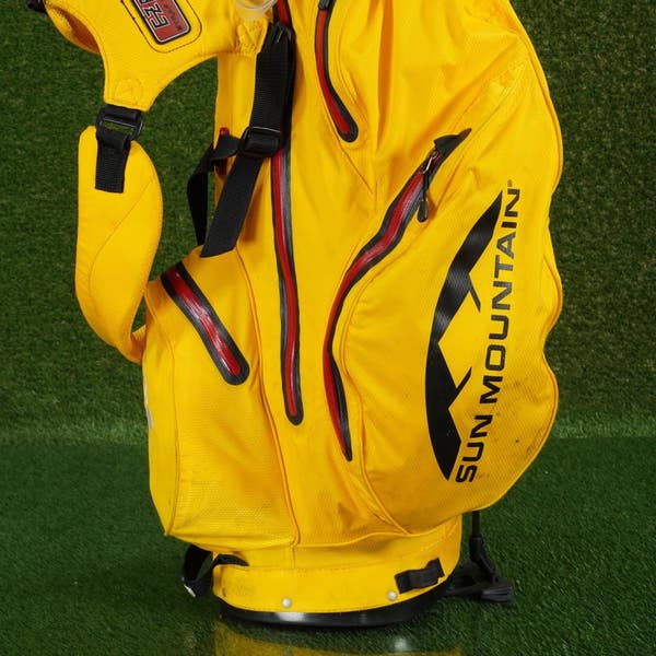SUN MOUNTAIN H2NO WATERPROOF STAND BAG 6 WAY GOLF BAG, RARE
