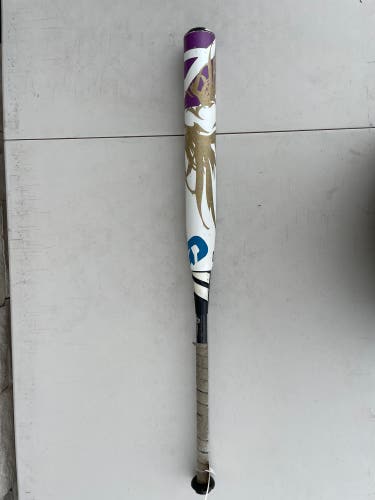 White 2017 DeMarini CF9 Composite Bat (-10) Composite 23 oz 33" (Used)