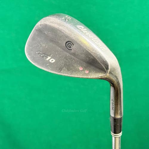 Cleveland CG10 CMM Black 52 Gap Wedge Factory Stepped Steel Wedge Flex