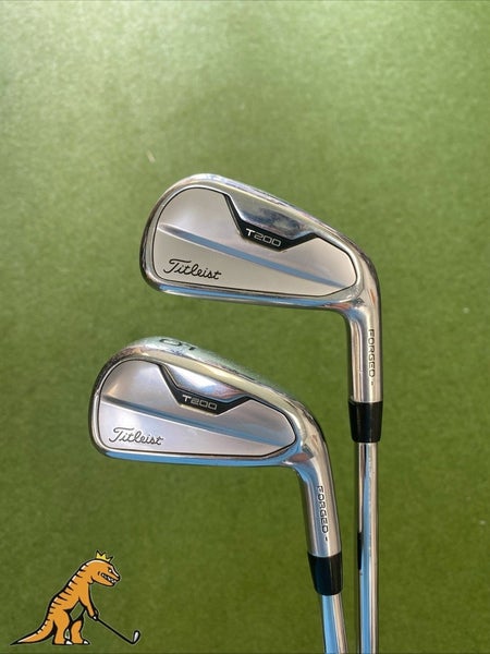Used Titleist T200 4 Iron, 5 Iron Set Dynamic Gold Tour Issue S300 Steel