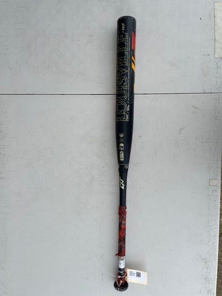 Black 2022 Louisville Slugger LXT Composite Bat (-10) Composite 23 oz 33" (Used)