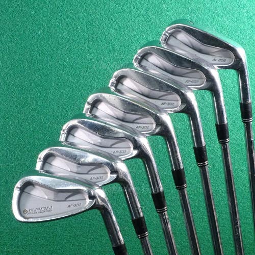 EPON Forged by Endo AF-302 4-PW Iron Set Modus 3 System 3 Tour 125 Steel Stiff