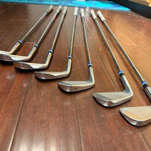 Miura MB-101 Right Handed Iron Set Extra Stiff Flex  Steel Shaft (Used)