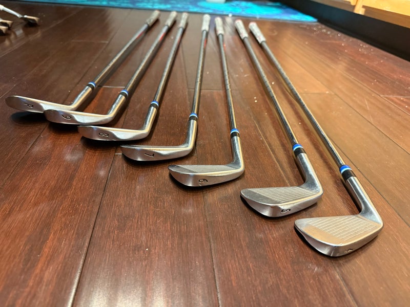 Miura MB-101 Right Handed Iron Set Extra Stiff Flex  Steel Shaft (Used)