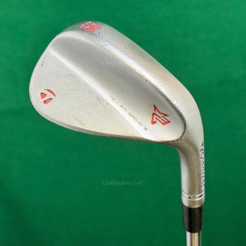 TaylorMade Milled Grind 3 Chrome 50-SB9 50 Gap Wedge Stepped Steel Wedge Flex
