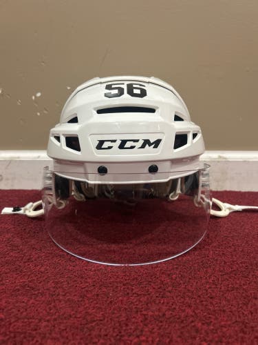 Lehigh Valley Phantoms Medium CCM Vector V08 Pro Stock (Used) Helmet Item#CVO8M