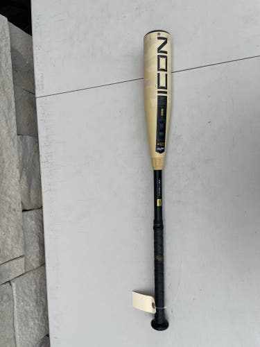 2025 Rawlings Icon Composite Bat USABat Certified (-12) Composite 16 oz 28" (Used)