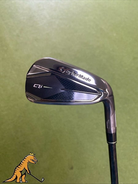 Mint TaylorMade Qi Black 7 Iron KBS Max 85g Stiff Flex Steel Qi10