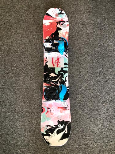 Kid's 120cm K2 Lil Kat Snowboard With Bindings (Used)