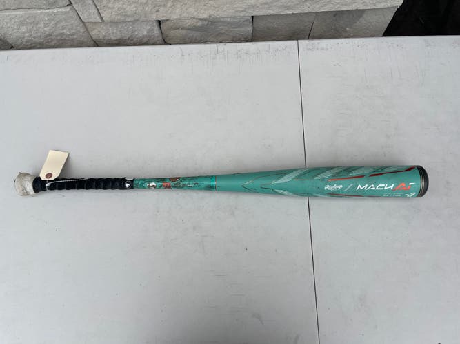 2024 Rawlings Mach AI Alloy Bat BBCOR Certified (-3) Alloy 30 oz 33" (Used)