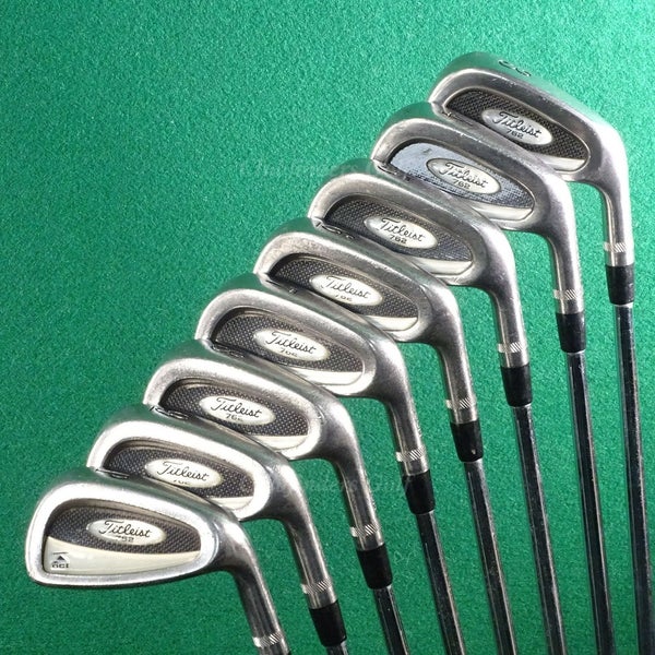 Titleist DCI 762 3-PW Iron Set True Temper Dynamic Gold R300 Steel Regular