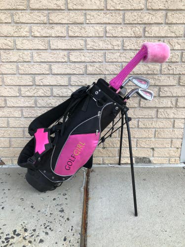 Golf Girl Junior Golf Set Left Handed - 5 Clubs (Used)